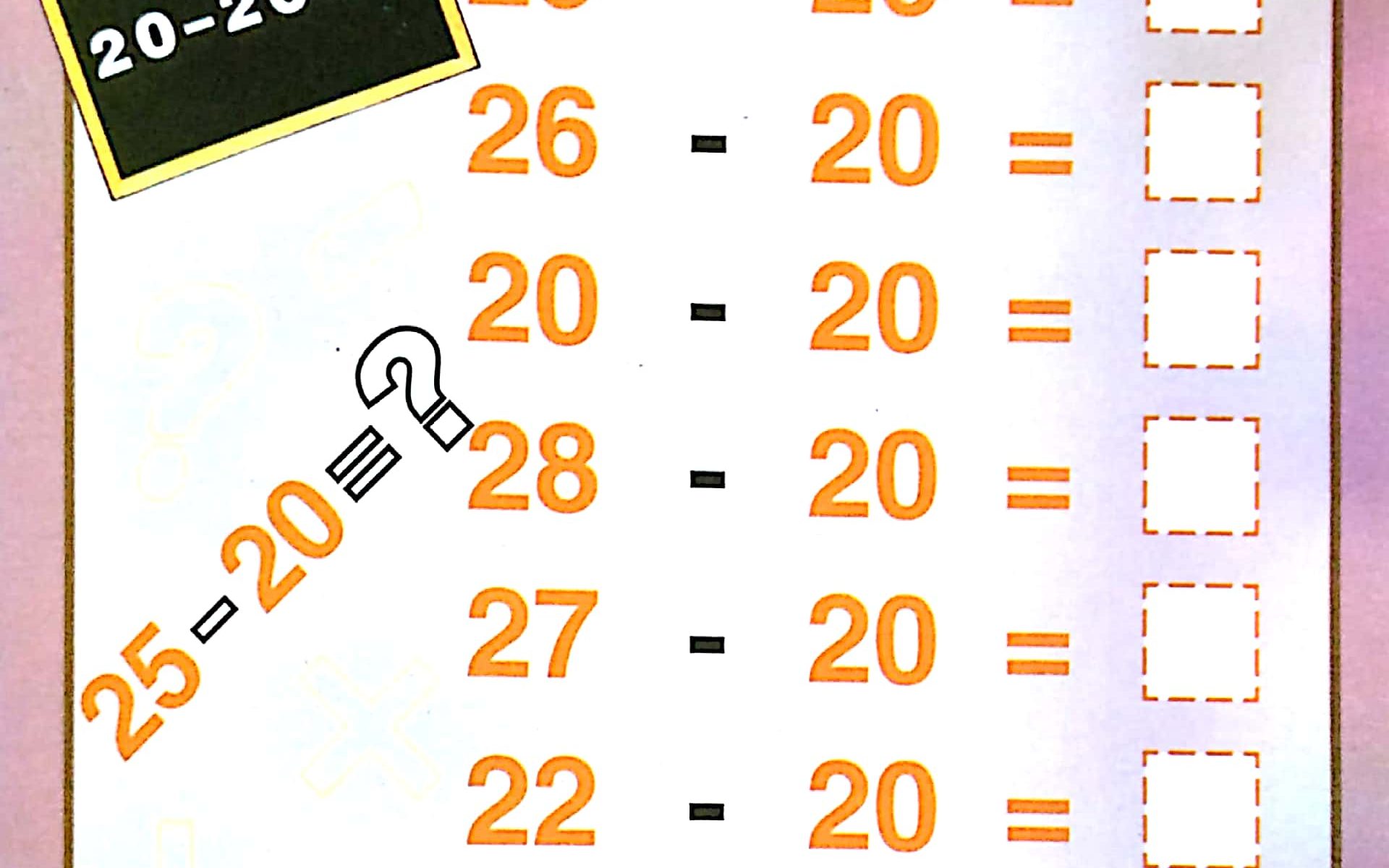 Subtraction Worksheets For Kindergarten - Worksheet School