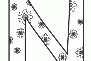 Letter N Worksheets 7