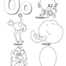 Letter O Worksheets 4