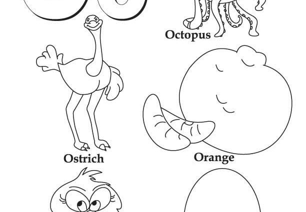 Letter O Worksheets 2