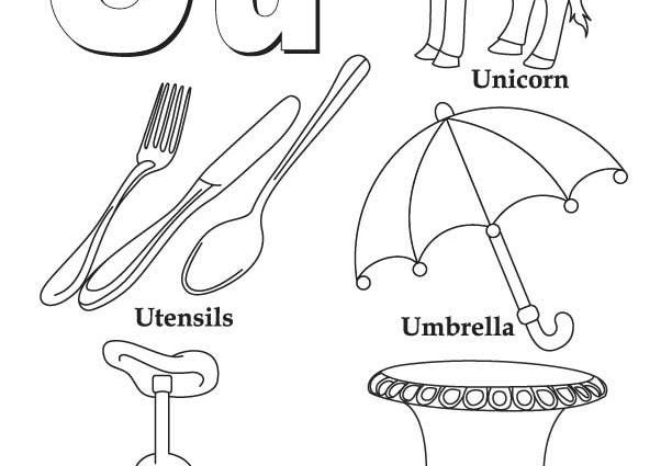 Letter U Worksheets 2