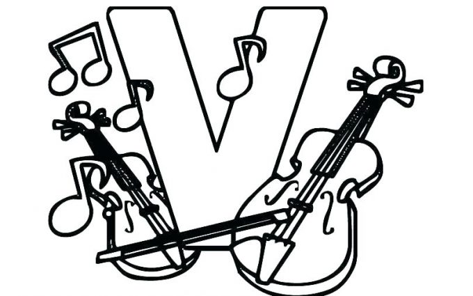 Letter V Worksheets 2