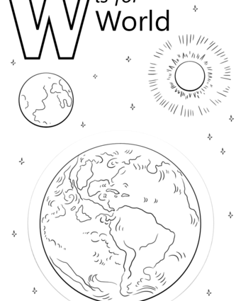 Letter W Worksheets 2