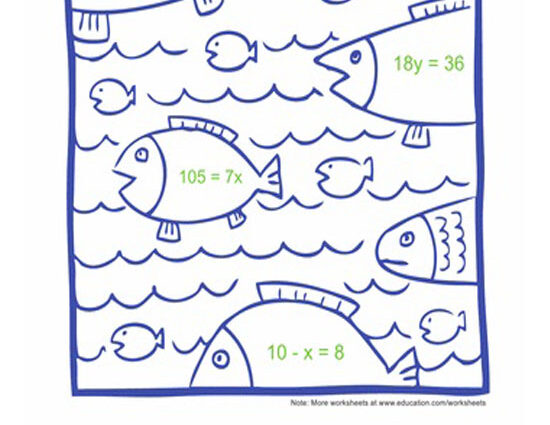 Math Coloring Pages Algebra 2