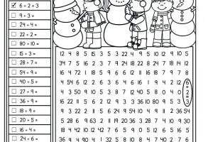 Multiplication and Division Coloring Worksheets 5
