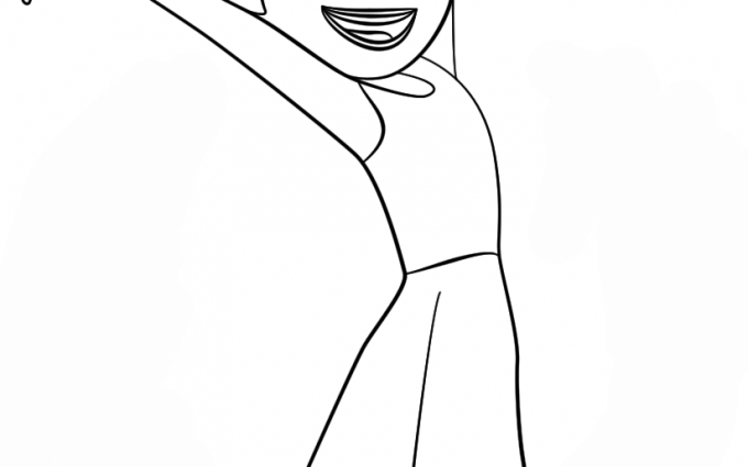inside out joy coloring pages