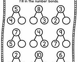 Number Bond Worksheets 2