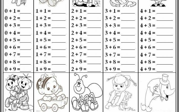 Addition Worksheets Small Numbers 2