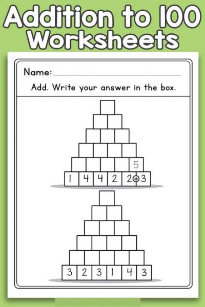 Pyramid Math - Worksheet School