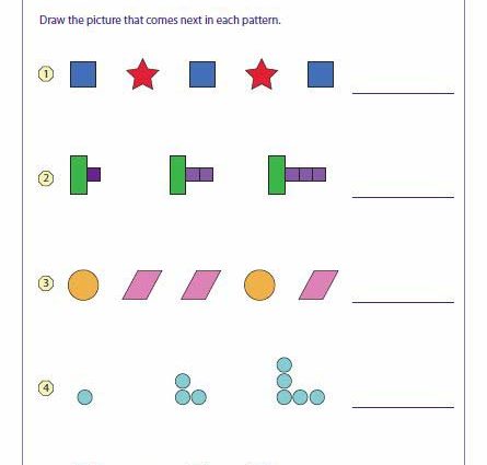 Identifying the Next Picture in a Repeating Pattern 2