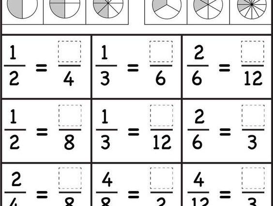 Equivalent Fractions 1