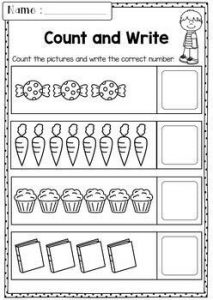 Cut And Paste Missing Numbers - Worksheet School