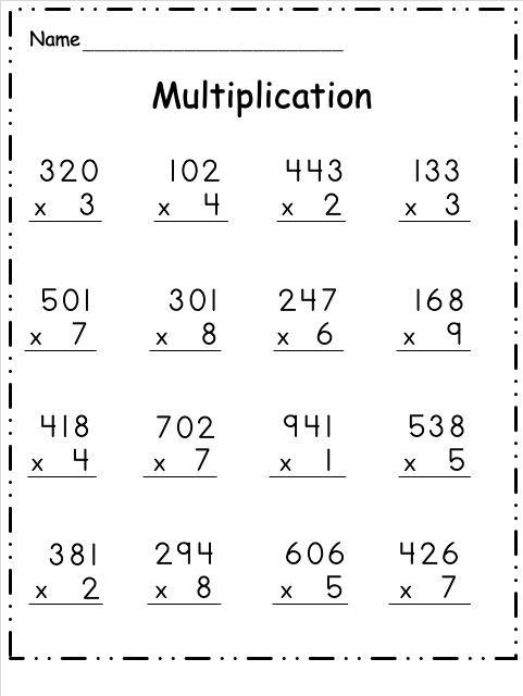 multiplication-3-digit-by-1-digit-worksheet-school