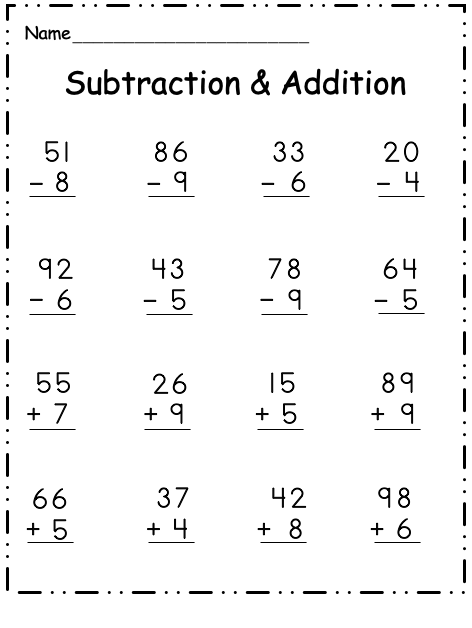 subtraction regrouping worksheet school